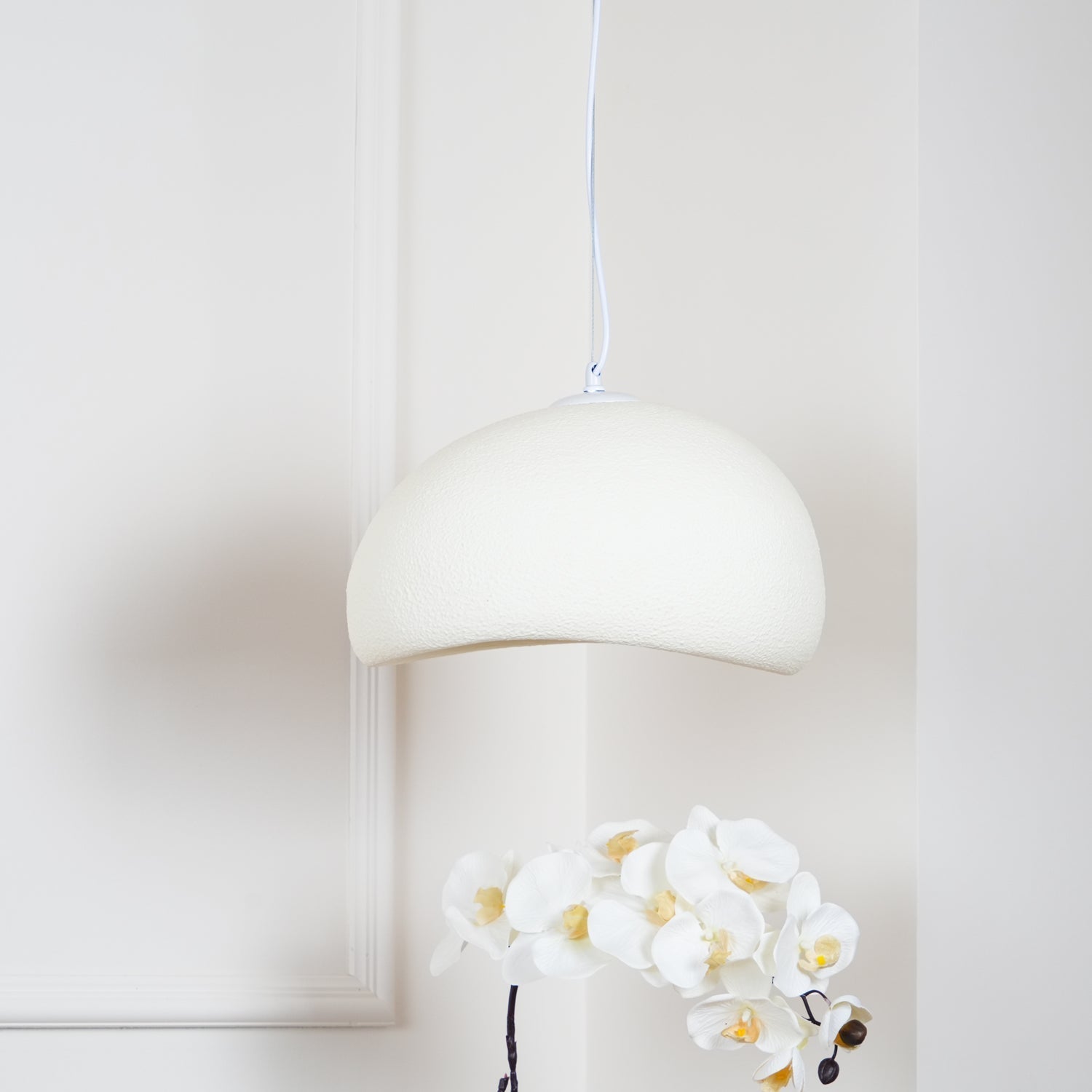 Modern Floating Cloud Pendant Light Spherical Hanging Ceiling Lamp for Living Room