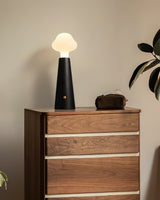 Cloudlet LED Table Lamp Contemporary Wood and Acrylic Desk Light for Soft Ambient Illumination