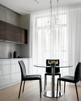 artistic-led-cluster-bubble-pendant-lamp-with-chrome-accents-and-glass-spheres