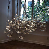 artistic-led-cluster-bubble-pendant-lamp-with-chrome-accents-and-glass-spheres