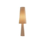 Modern Column White Fabric Floor Lamp Elegant Minimalist Cylinder Standing Light