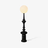 Roman Column Ambient Floor Lamp Classical Resin Standing Light for Living Room Bedroom