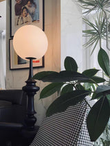 Roman Column Ambient Floor Lamp Classical Resin Standing Light for Living Room Bedroom
