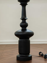 Roman Column Ambient Floor Lamp Classical Resin Standing Light for Living Room Bedroom