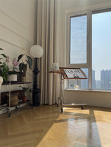 Roman Column Ambient Floor Lamp Classical Resin Standing Light for Living Room Bedroom