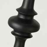 Architectural Roman Column Accent Lamp Elegant Resin and Glass Table Light