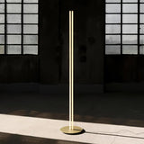 Modern Architectural LED Torchiere Floor Lamp with Minimalist Grid Design