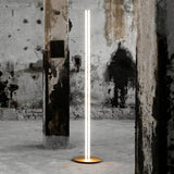 Modern Architectural LED Torchiere Floor Lamp with Minimalist Grid Design
