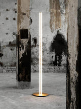 Modern Architectural LED Torchiere Floor Lamp with Minimalist Grid Design