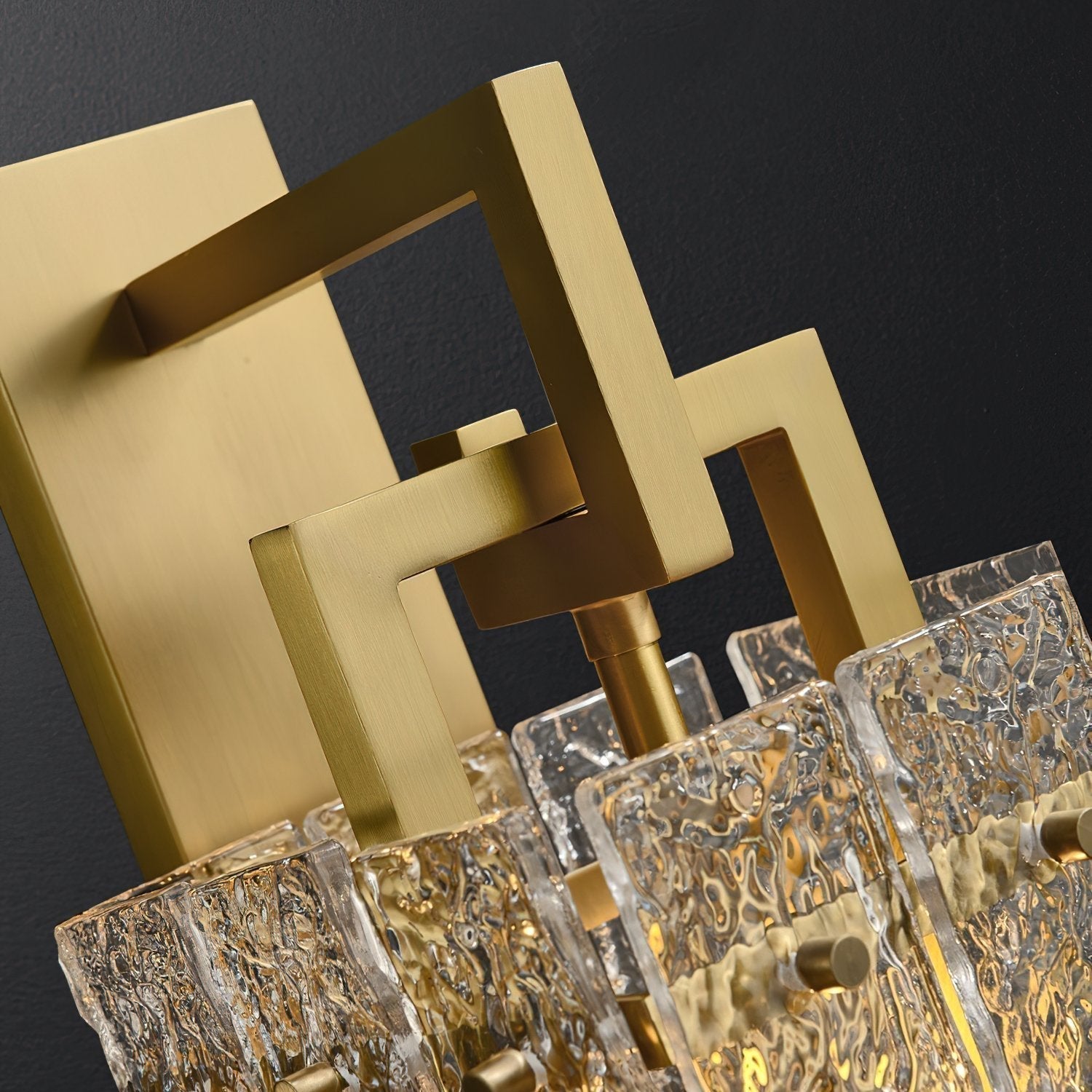 geometric-brass-wall-light-with-corrugated-glass-shade-for-modern-indoor-home-decor