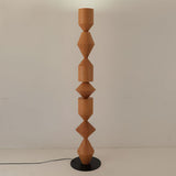 Modern Costantina Geometric Tower Floor Lamp with Diamond LED Segments