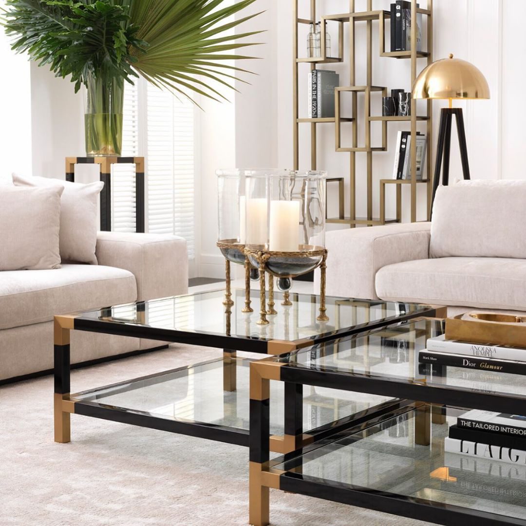 mid-century-modern-tripod-floor-lamp-with-dome-gold-metal-shade-and-black-legs