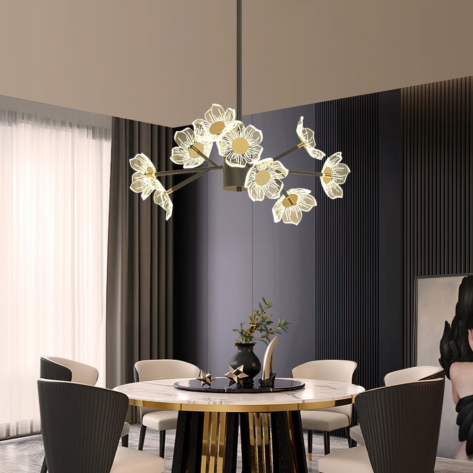 modern-led-flower-chandelier-acrylic-petal-ceiling-lamp-for-bedroom-and-living-room