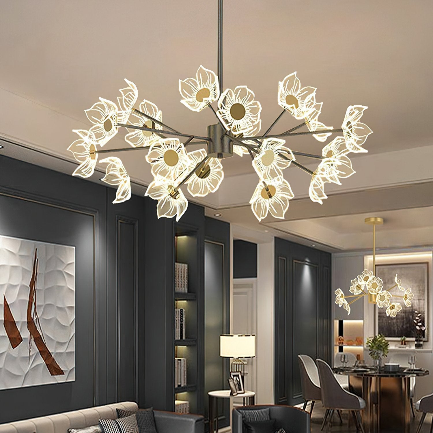 modern-led-flower-chandelier-acrylic-petal-ceiling-lamp-for-bedroom-and-living-room