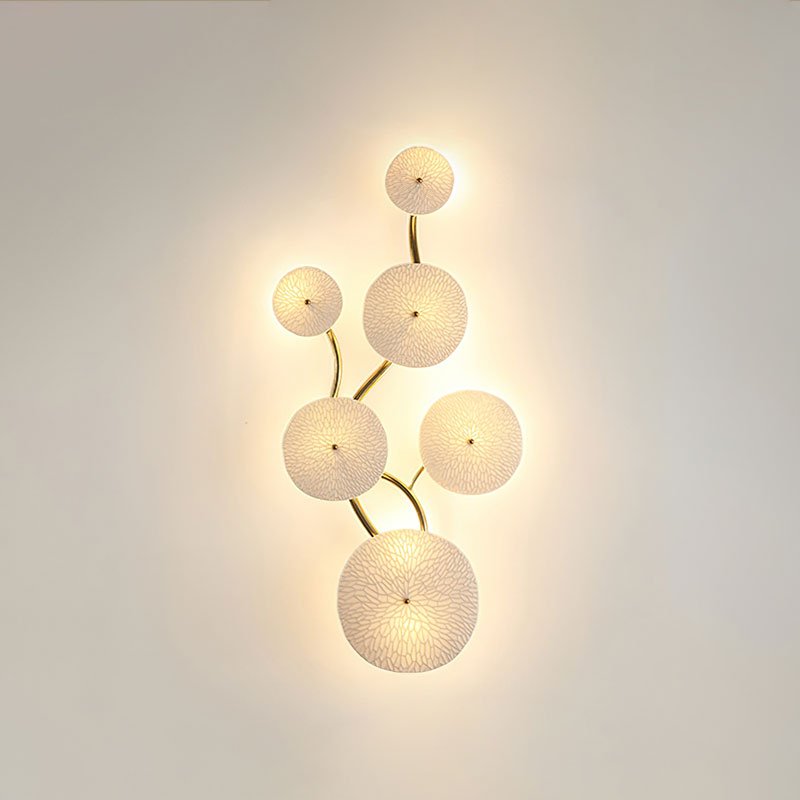 elegant-ceramic-lotus-leaf-wall-sconce-modern-gold-finish-light-for-living-room