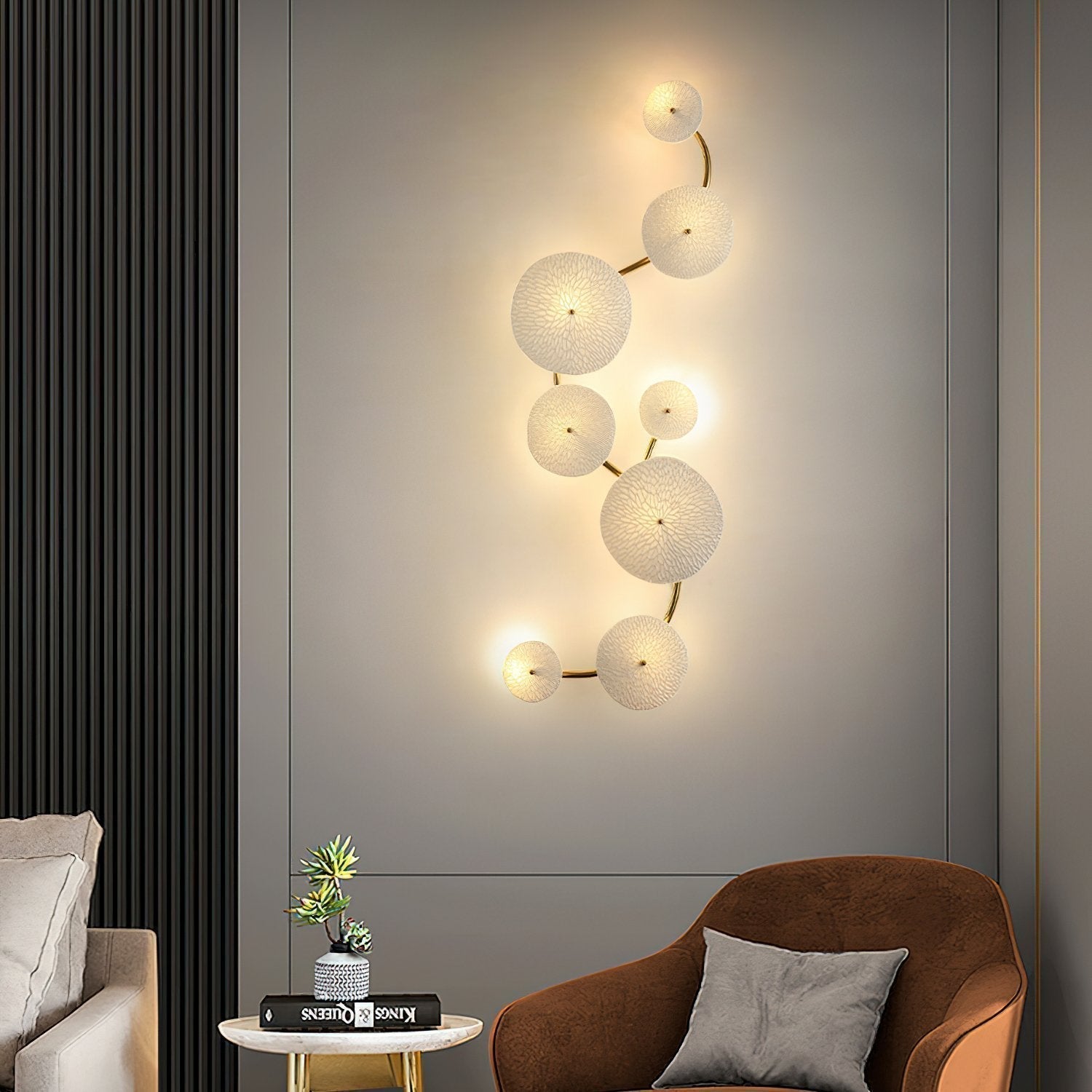 elegant-ceramic-lotus-leaf-wall-sconce-modern-gold-finish-light-for-living-room