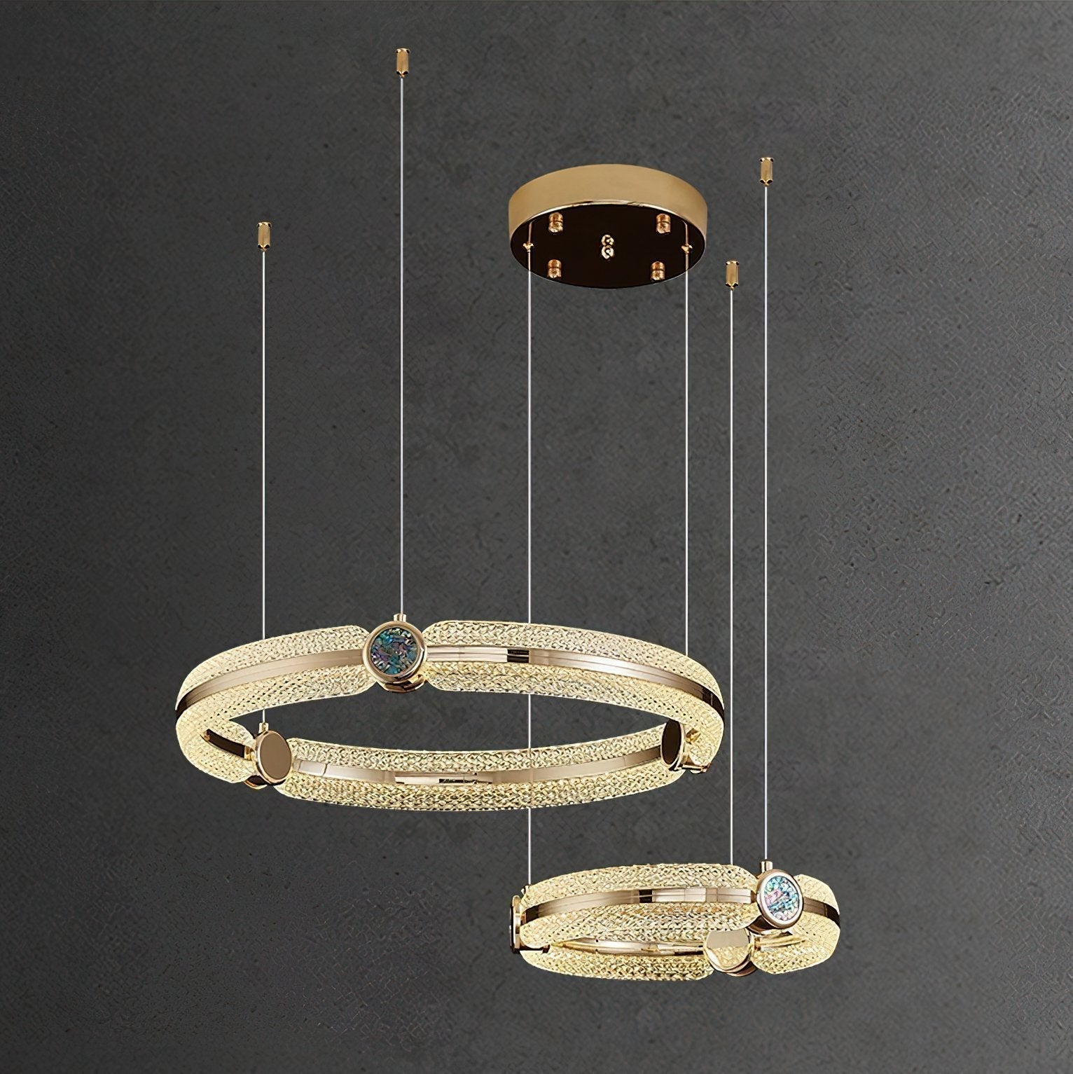 modern-multi-ring-led-chandelier-brass-finish-circular-pendant-lighting-for-living-room