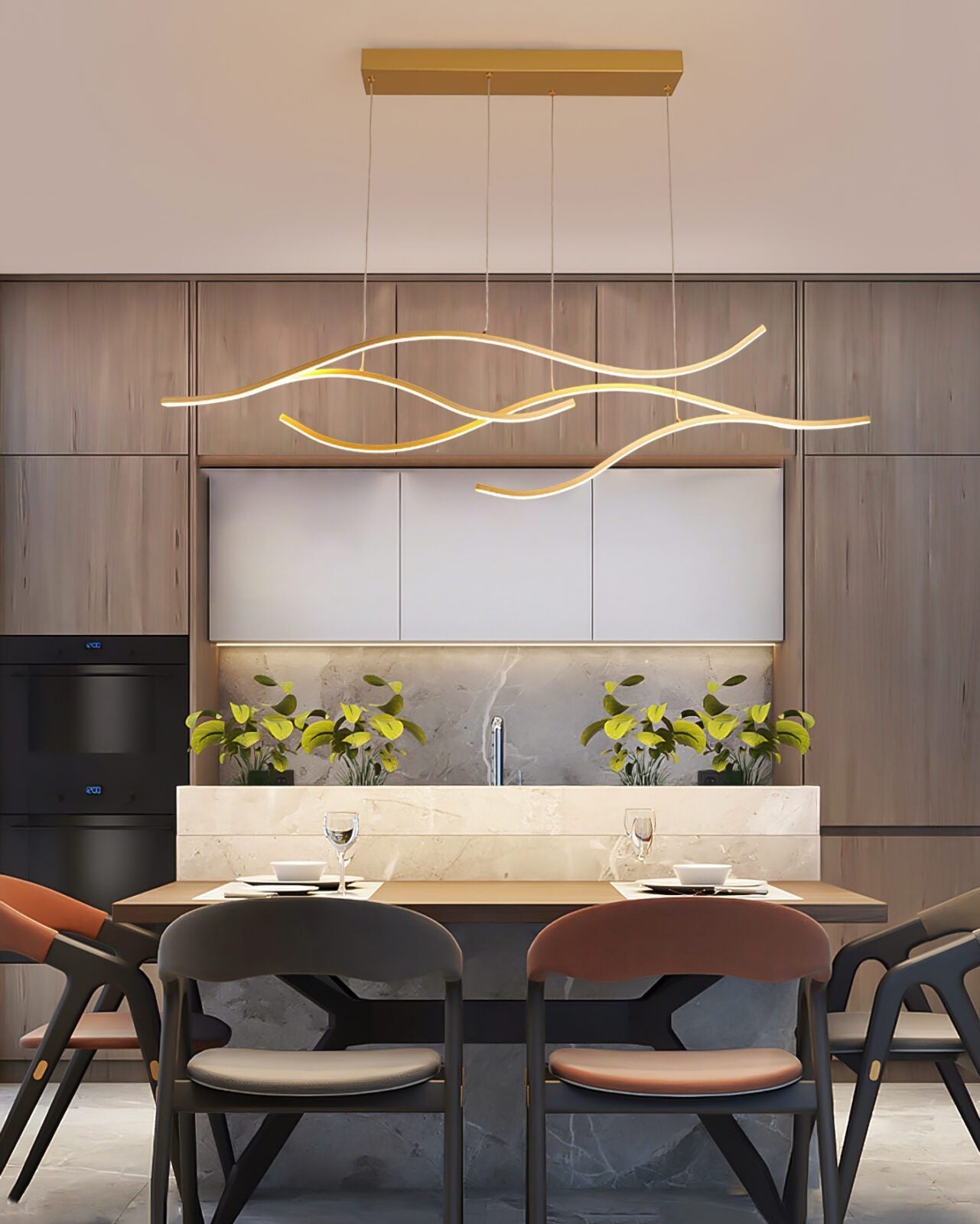 modern-wave-led-linear-chandelier-for-dining-room-kitchen-island-gold-black-lighting