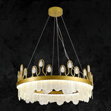 luxury-crown-design-glass-crystal-pendant-light-gold-finish-integrated-led-chandelier