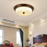 modern-walnut-wood-grain-crystal-glass-dome-led-ceiling-light-for-living-room