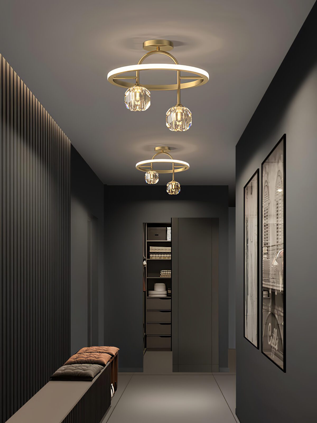 modern-crystal-u-shaped-flush-mount-ceiling-light-in-gold-with-integrated-led