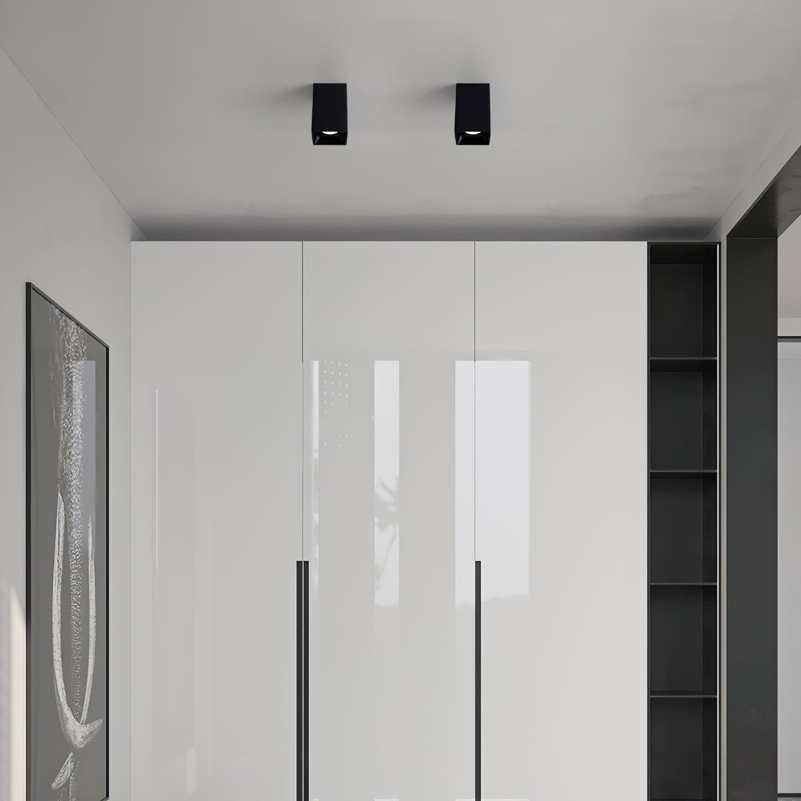 Square Cube LED Ceiling Spotlight for Modern Commercial and Residential Spaces