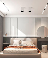 Square Cube LED Ceiling Spotlight for Modern Commercial and Residential Spaces