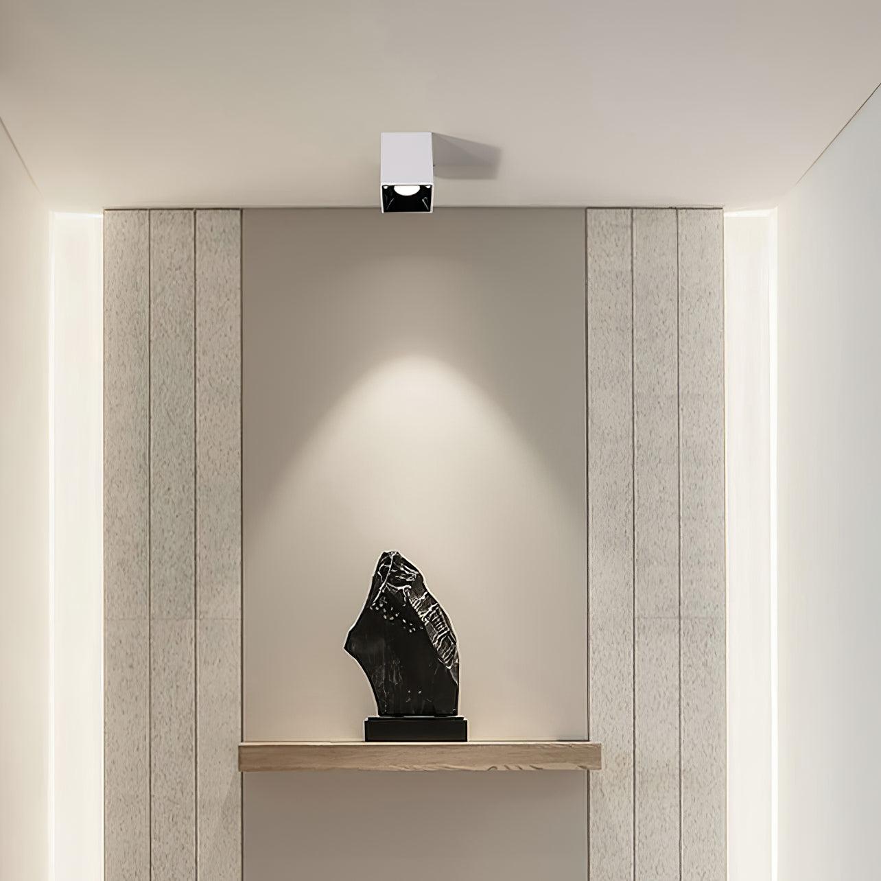 Square Cube LED Ceiling Spotlight for Modern Commercial and Residential Spaces