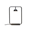Modern Minimalist Cupolina Dome Table Lamp with Curved Metal Body for Reading and Office