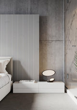 Modern Geometric Cut Adjustable Table Lamp with Integrated LED Lighting