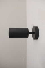 Rotatable Brass Cylinder Spotlight Flush Mount Ceiling Light for Modern Interiors