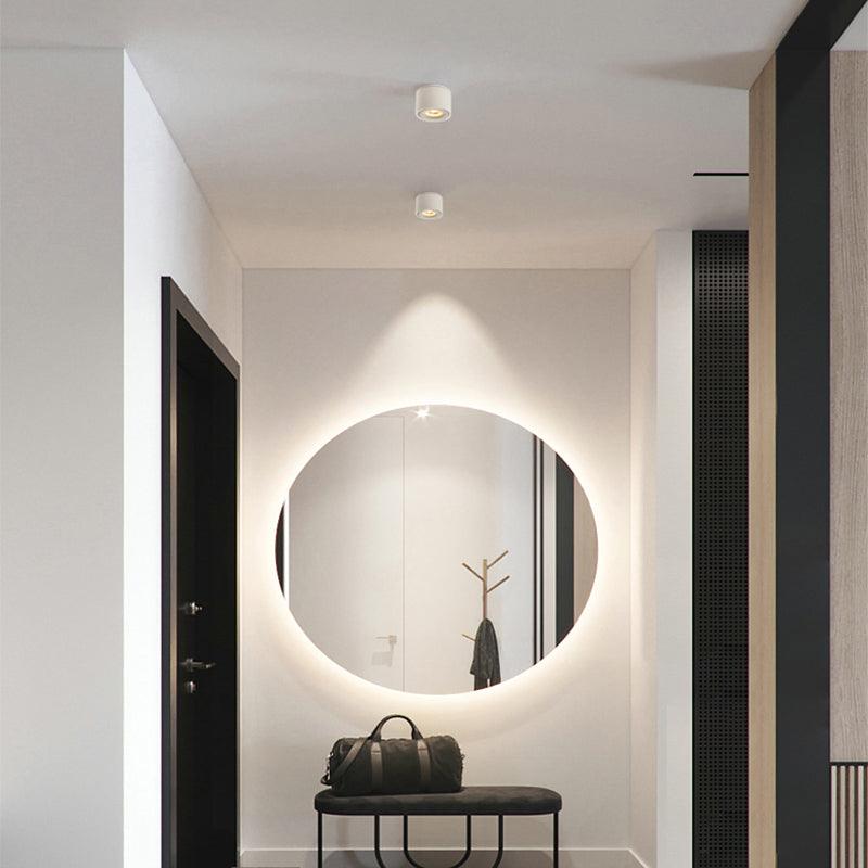 Modern Ember Recessed LED Ceiling Downlight Fixture Set of 2 for Living Room and Kitchen