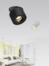 Modern Ember Recessed LED Ceiling Downlight Fixture Set of 2 for Living Room and Kitchen