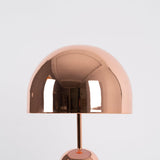 Modern Bell Domed Shade Desk Lamp Minimalist Metal Table Light for Office and Bedside