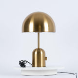 Modern Bell Domed Shade Desk Lamp Minimalist Metal Table Light for Office and Bedside