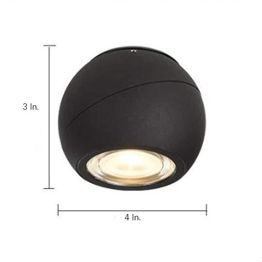 Modern LED Flush Mount Ceiling Light Minimalist Geometric Spotlight Fixture for Aisle and Kitchen