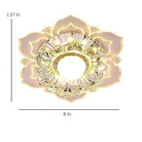 Modern Flower Shape LED Flush Mount Ceiling Light Fixture for Kids Bedroom and Nursery