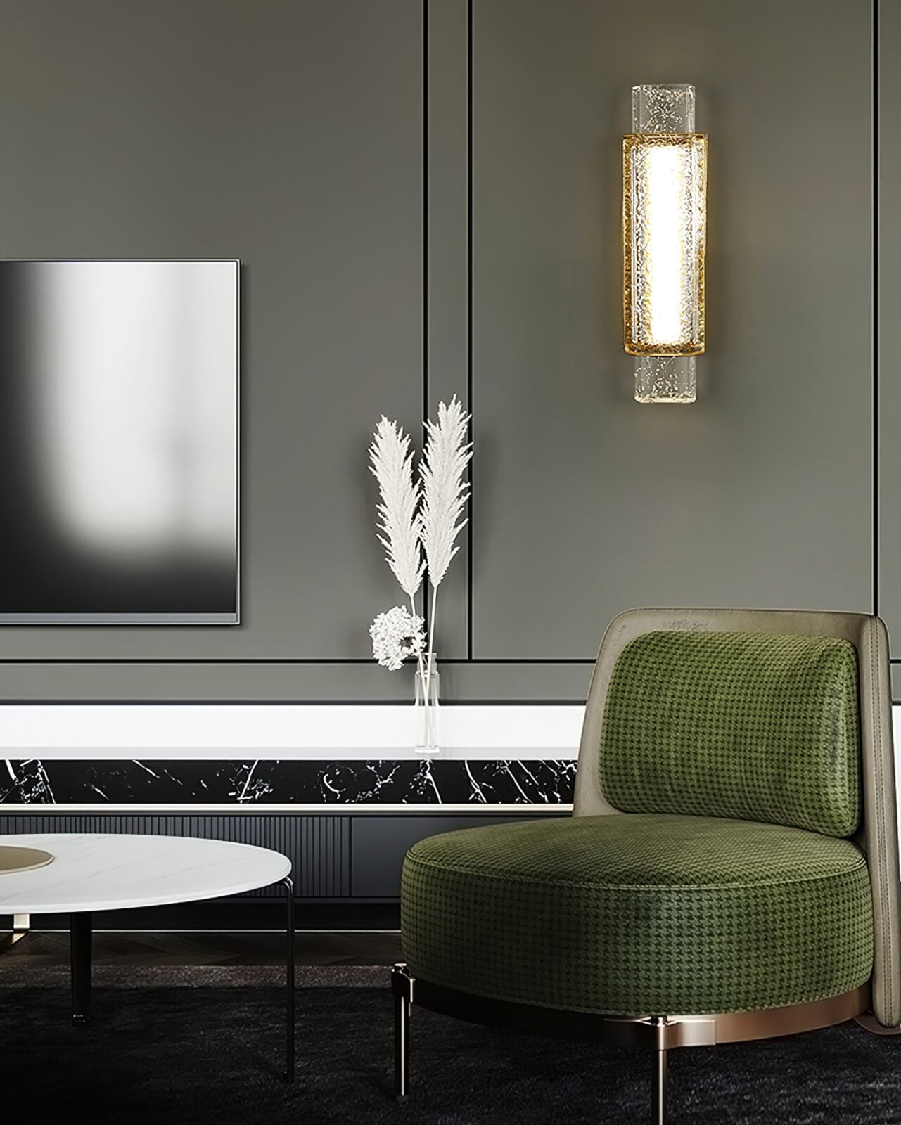 modern-bubble-glass-wall-sconce-with-gold-finish-integrated-led-indoor-lighting