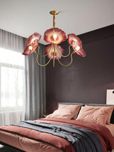 contemporary-glass-lotus-leaf-pendant-light-gold-chandelier-for-elegant-interior-design
