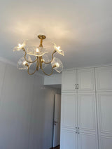 contemporary-glass-lotus-leaf-pendant-light-gold-chandelier-for-elegant-interior-design