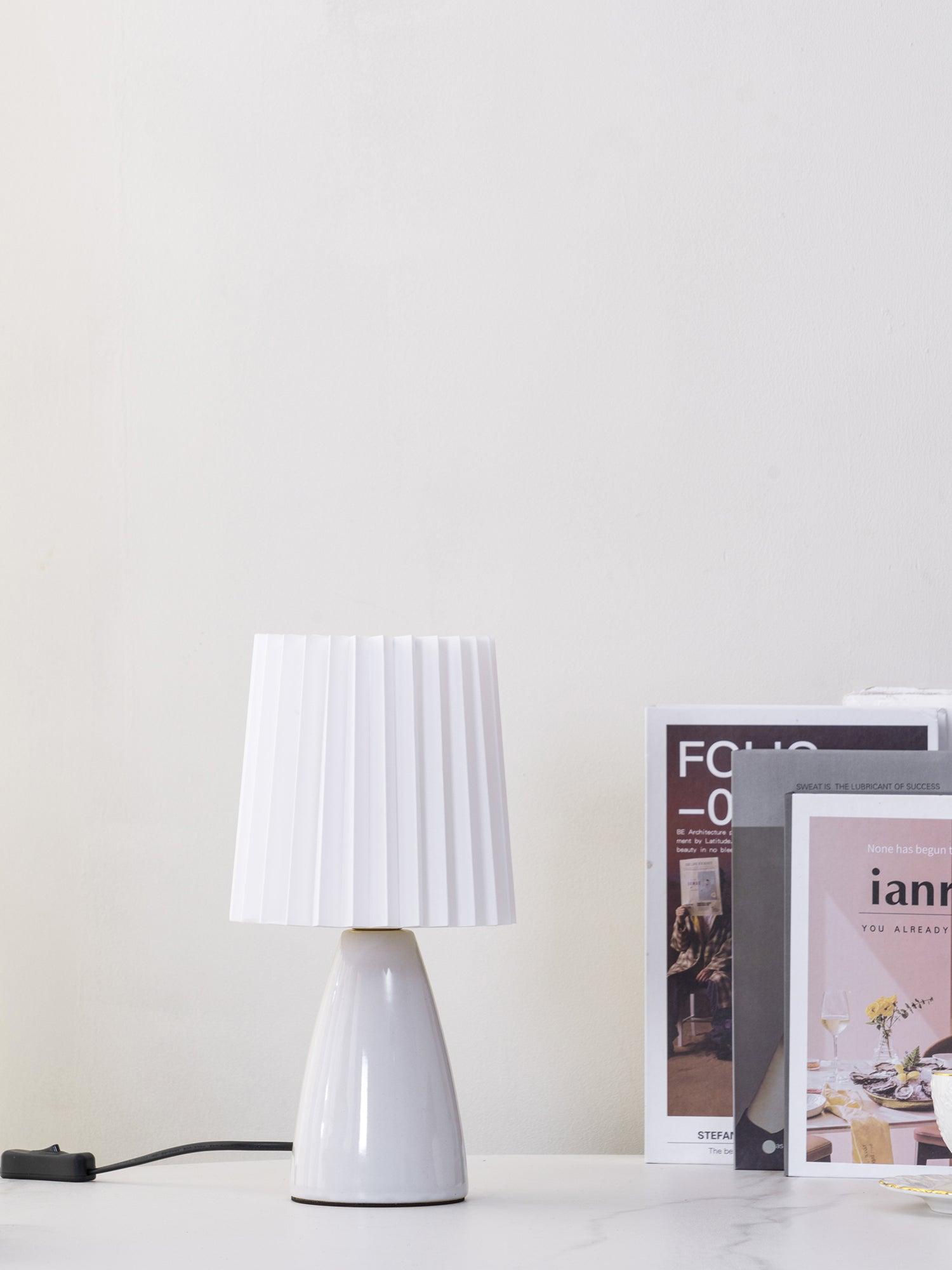 modern-delilah-glass-table-lamp-with-pleated-fabric-shade-for-bedside-and-living-room-decor