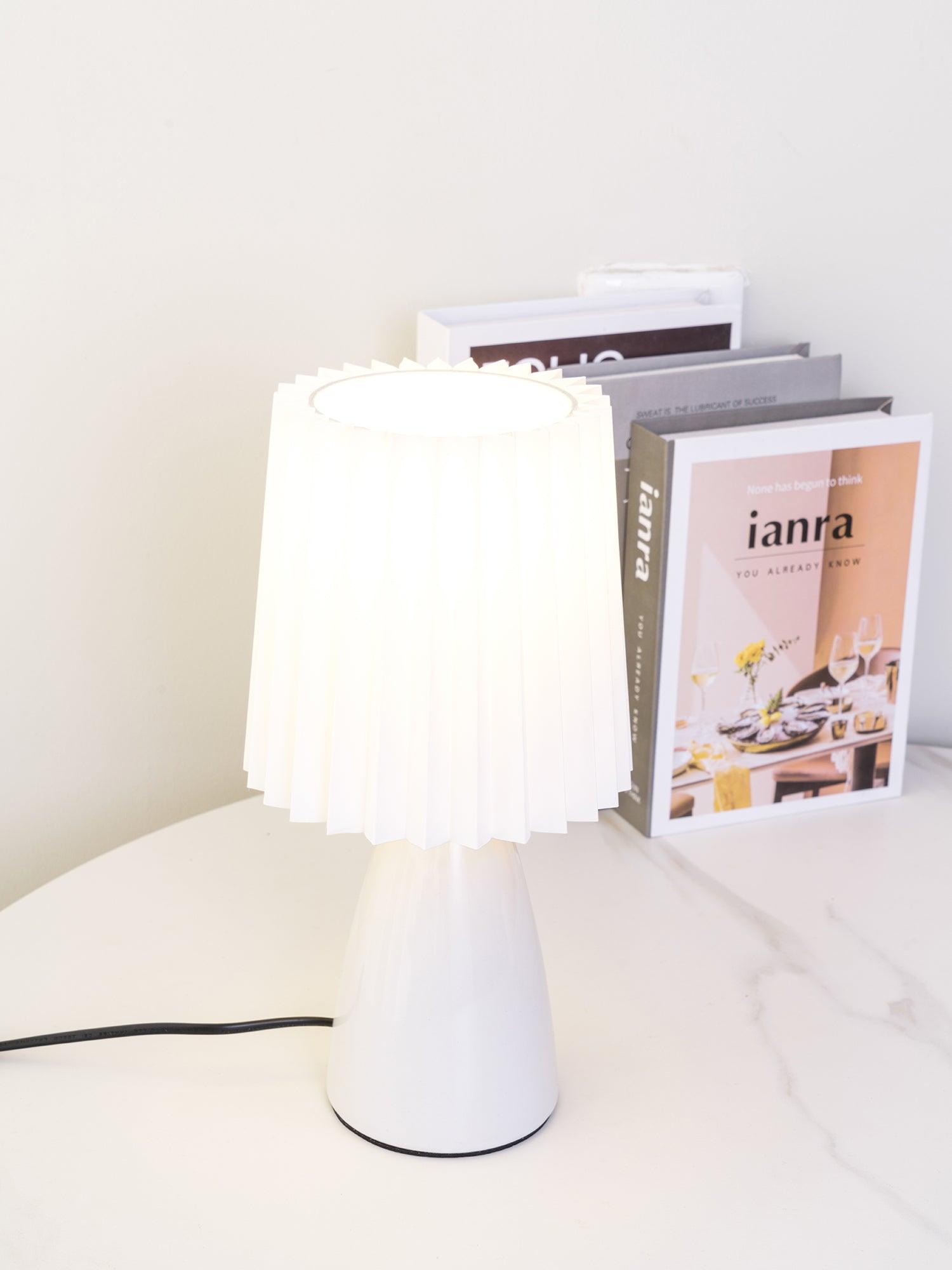 modern-delilah-glass-table-lamp-with-pleated-fabric-shade-for-bedside-and-living-room-decor