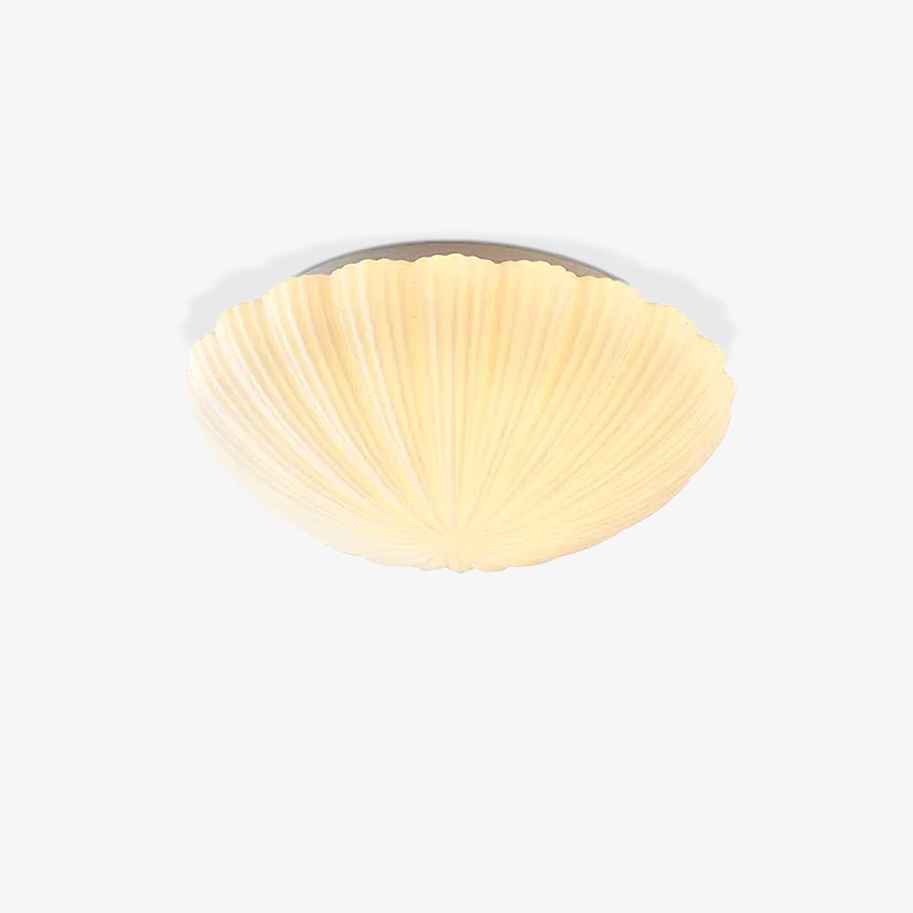 elegant-modern-round-glass-seashell-flush-mount-led-ceiling-lamp-for-indoor-spaces