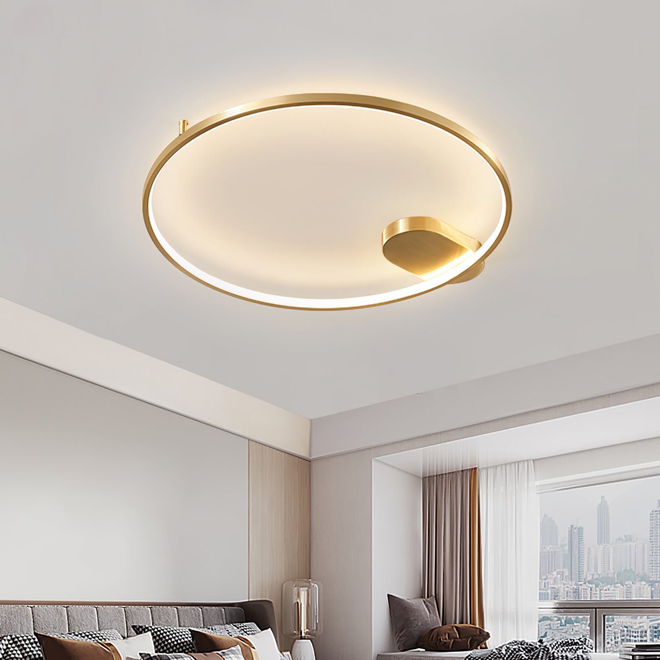 modern-ultra-slim-led-flush-mount-ceiling-light-brass-gold-finish-for-bedroom-and-living-room