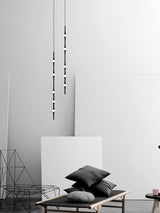 dew-explores-modern-linear-led-pendant-light-with-organic-oval-points-for-stairwells
