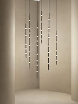 dew-explores-modern-linear-led-pendant-light-with-organic-oval-points-for-stairwells