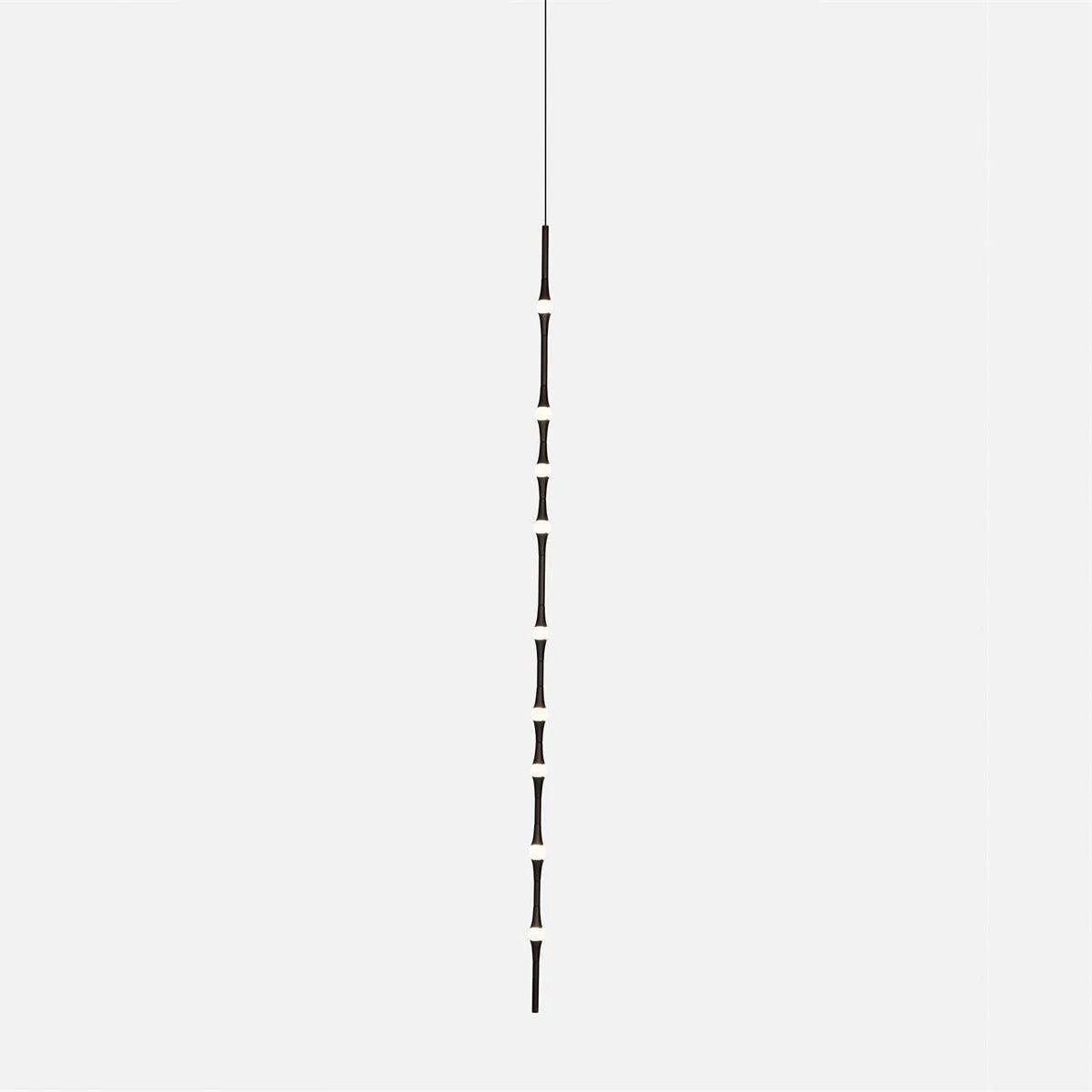 dew-explores-modern-linear-led-pendant-light-with-organic-oval-points-for-stairwells