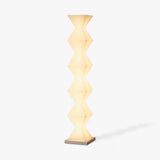 Modern Minimalist Dickson LED Torchiere Floor Lamp with Glass Shade for Living Room