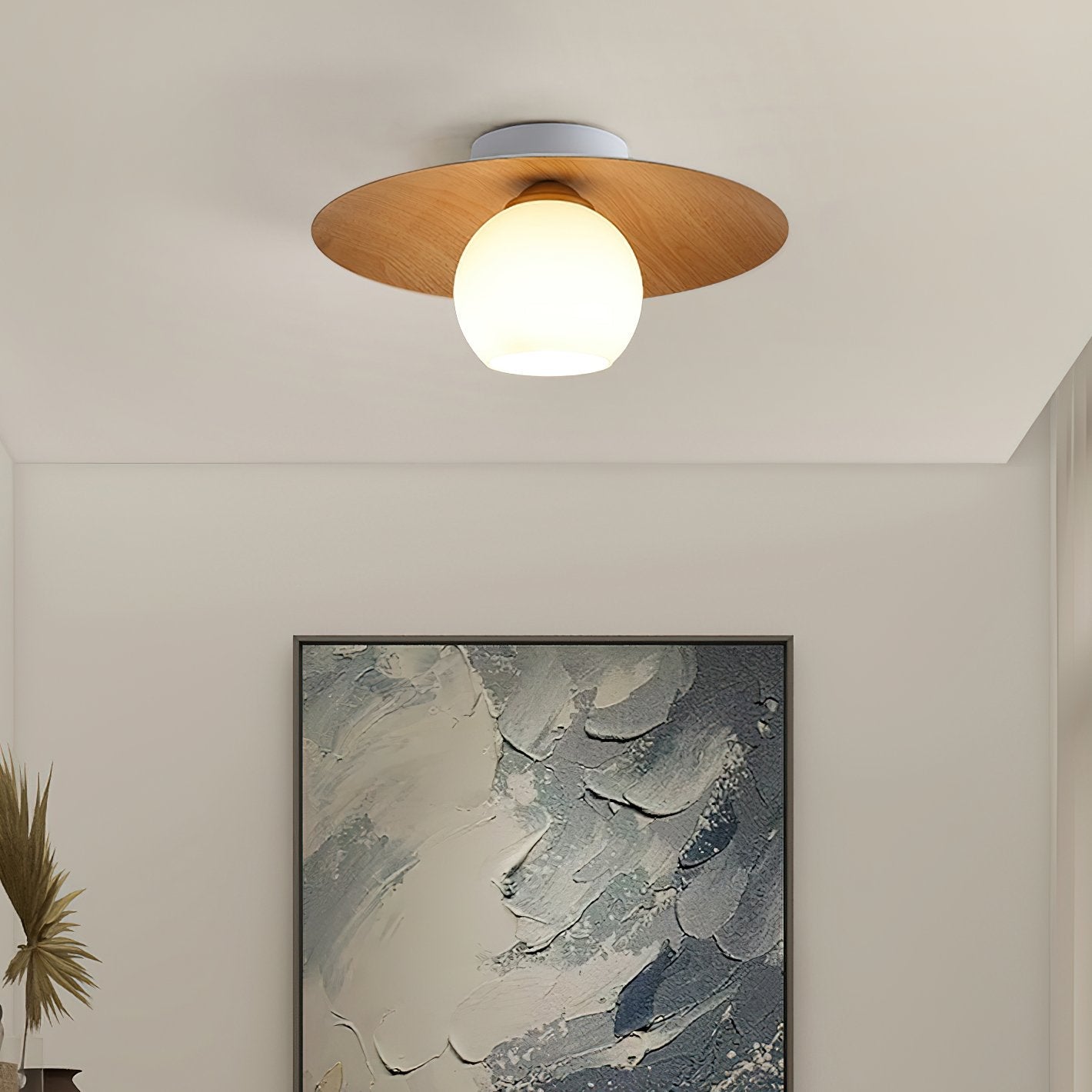 modern-wood-grain-glass-dish-ceiling-light-flush-mount-fixture-for-home-decor
