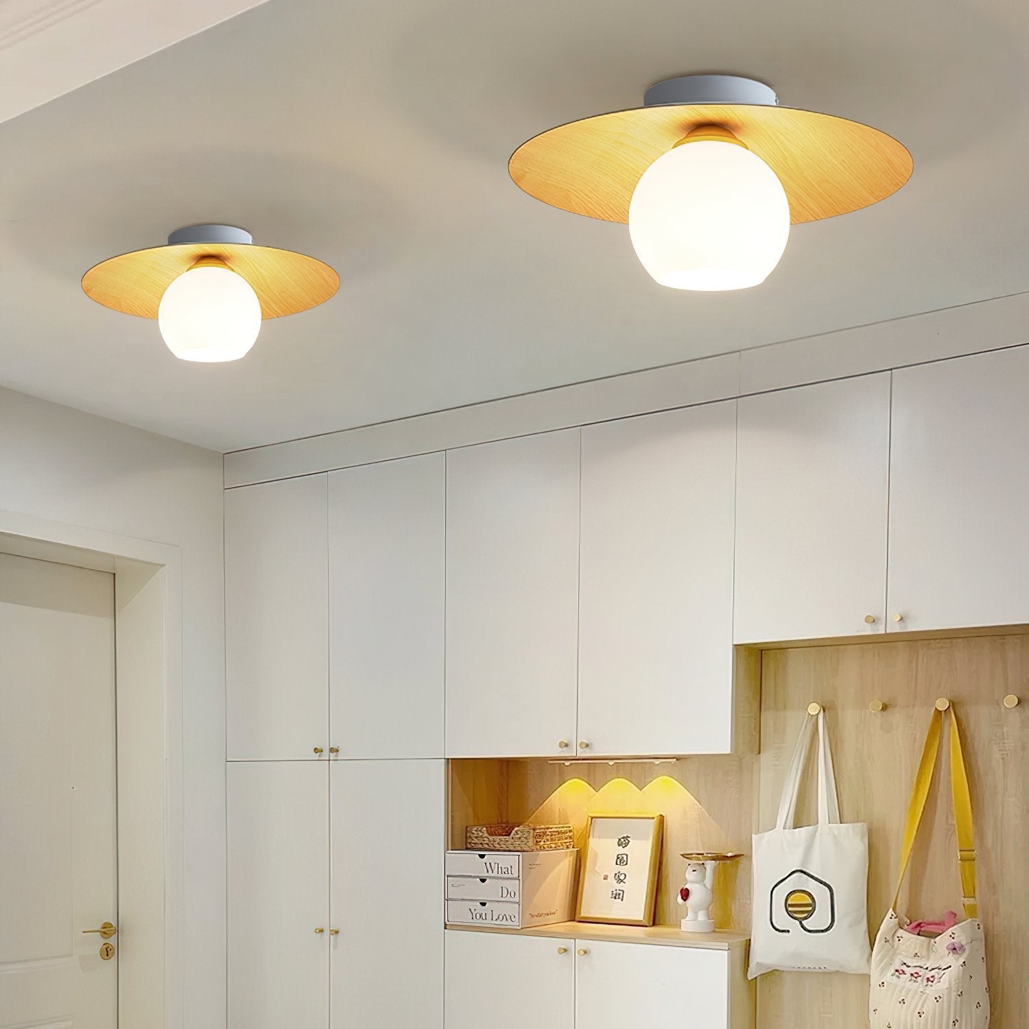 modern-wood-grain-glass-dish-ceiling-light-flush-mount-fixture-for-home-decor